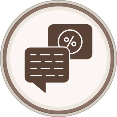 Modern bir simgenin vektör illüstrasyonu