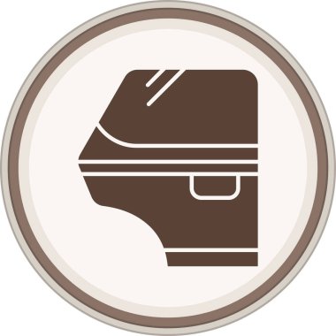 kahve fincanı ikonu vektör illüstrasyonu