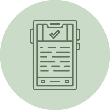 Soyut Arkaplanda Simgeyi İzole Et