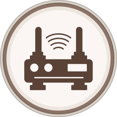 Radyo simgesinin vektör illüstrasyonu