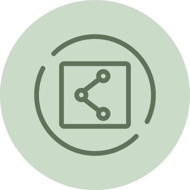 seo modern simgesinin vektör illüstrasyonu