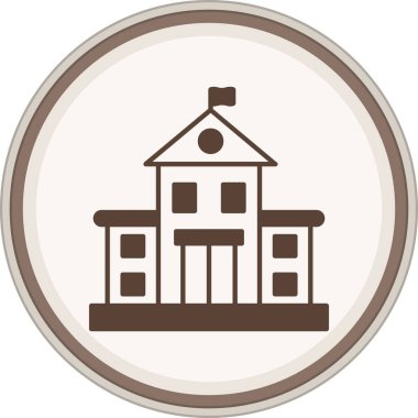 Ev simgesi, vektör illüstrasyonu