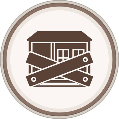 Tahta bir kutunun simgesi