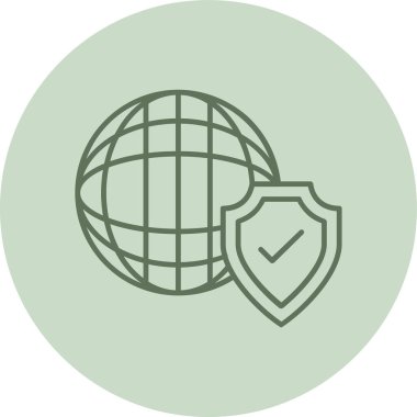 Vektör illüstrasyonu, simge ögesi arkaplanı