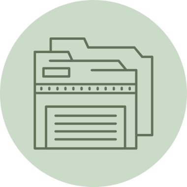 dosya simgesi çizimi