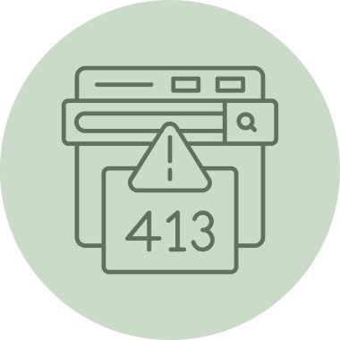 4 4 4 4 simgesi, vektör