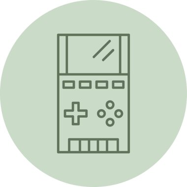 oyun konsolu vektör çizimi