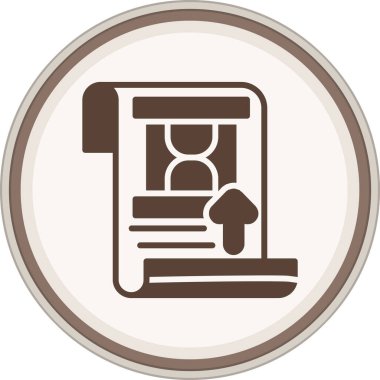 Kitap. Web simgesi basit illüstrasyon