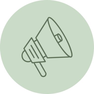 Hoparlör simgesi. vektör illüstrasyonu