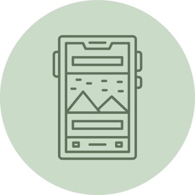 Modern b 'nin vektör illüstrasyonu eksik simgesi