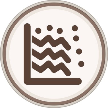 Modern bir simgenin vektör illüstrasyonu