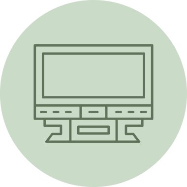 Bilgisayar. Web simgesi vektör illüstrasyonu