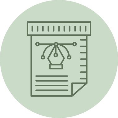 Modern simge vektör resimlemesini pusula