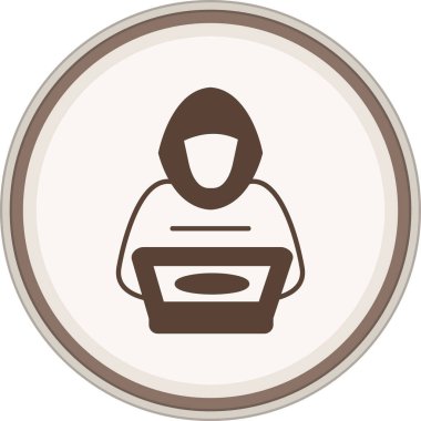 yiyecek ikonu vektör illüstrasyonu