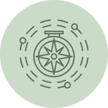 Pusula simgesi vektör resimlemesi