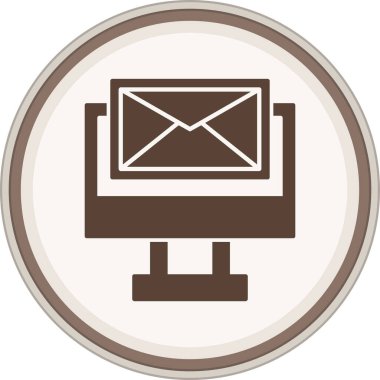 e- posta simgesi vektör illüstrasyonu
