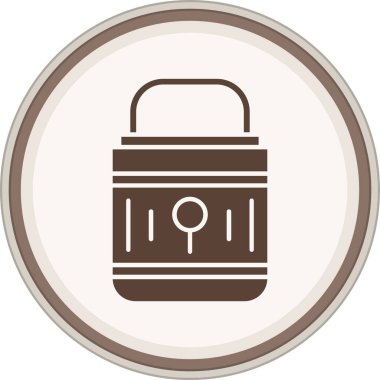 Bir kamera simgesinin vektör illüstrasyonu