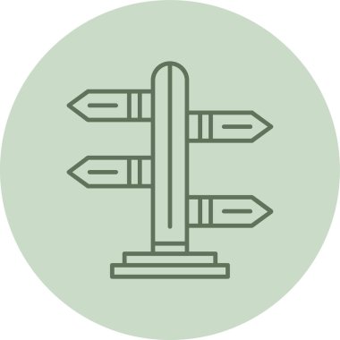 Pusula simgesi vektör resimlemesi