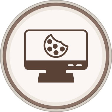 Pizza Vektörü Kabartma Simgesi Tasarımı