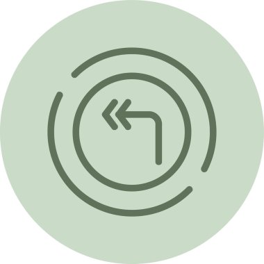 Bir simgenin vektör illüstrasyonu