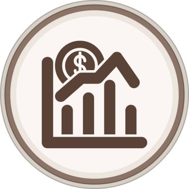 iş grafiği vektör resimleme simgesi