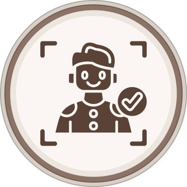 Bir adamın vektör illüstrasyonu