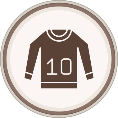 Bir spor simgesinin vektör illüstrasyonu