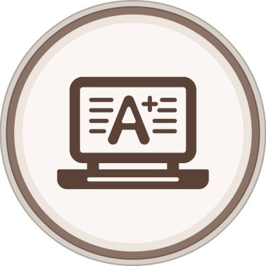 dosya biçimi simgesi, vektör illüstrasyonu