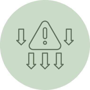 ok simgesinin vektör illüstrasyonu