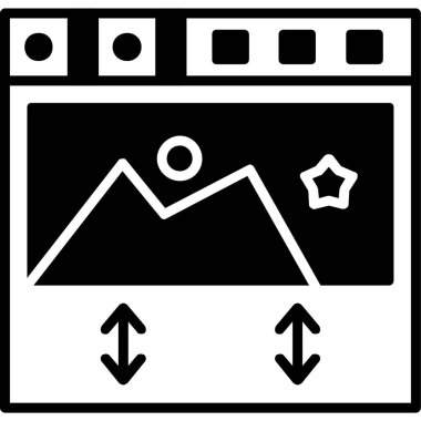 Modern eğitim ikonunun vektör illüstrasyonu