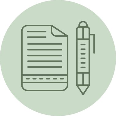 Modern eğitim ikonunun vektör illüstrasyonu