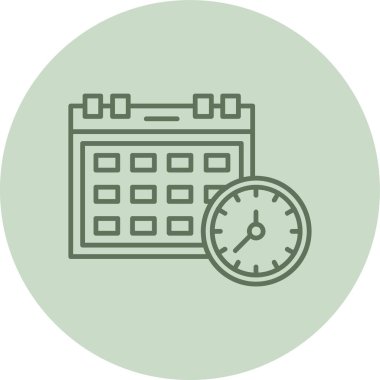 vektör saat resimleme