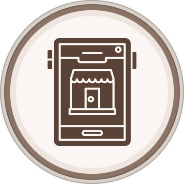 cep telefonu ikonu vektör illüstrasyonu