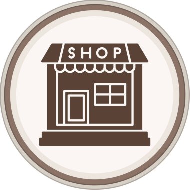 Modern yapı simgesinin vektör illüstrasyonu