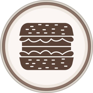 Gıda simgesinin vektör illüstrasyonu