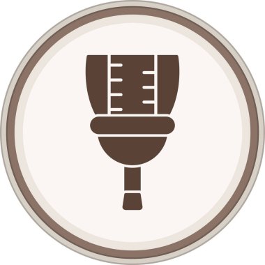 Modern b 'nin vektör illüstrasyonu eksik simgesi