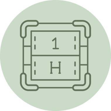 Modern eğitim ikonunun vektör illüstrasyonu