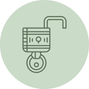 Modern b 'nin vektör illüstrasyonu eksik simgesi