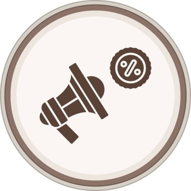 Bir arkaplanın vektör resimli çizgi film simgesi