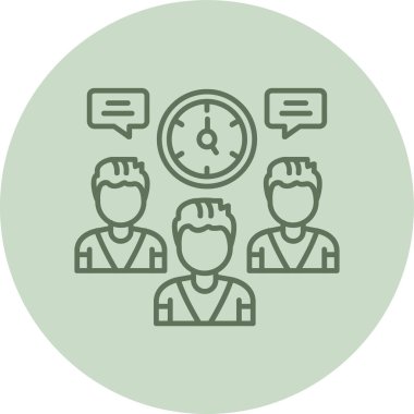 İş ve finans simgesinin vektör illüstrasyonu