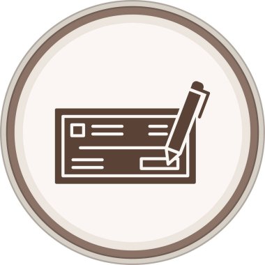 Bir kitap simgesinin vektör illüstrasyonu