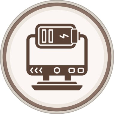 Bir b eksikliği simgesinin vektör çizimi