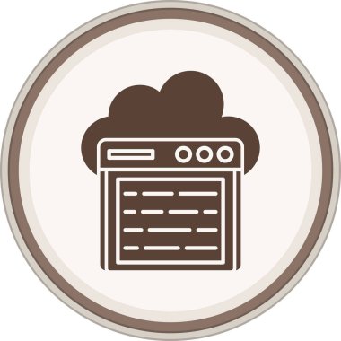 Vektör illüstrasyonu, seo modern simge