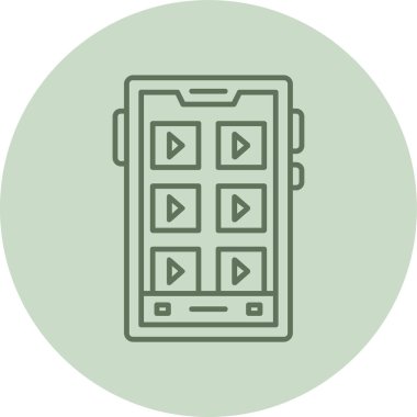 Modern b 'nin vektör illüstrasyonu simge müziğinden yoksun