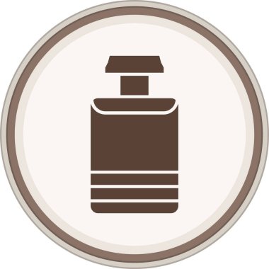 Kahve. Web simgesi basit illüstrasyon