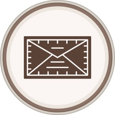 Modern b 'nin vektör çizimi pusula simgesinden yoksun