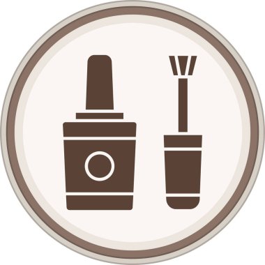 Bir süt şişesinin vektör illüstrasyonu