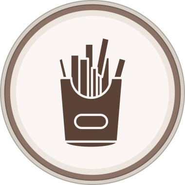 Gıda simgesinin vektör illüstrasyonu