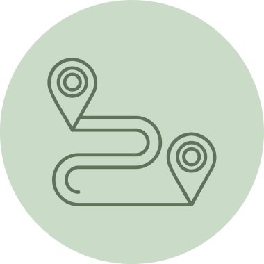 konum. Web simgesi vektör illüstrasyonu