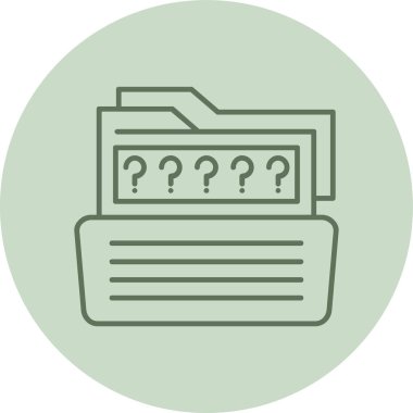 soru simge vektör çizim